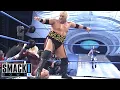 Download Lagu The Rock w/ Debra Vs Rikishi \u0026 Haku Part 2 - SMACKDOWN!