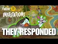 Bethesda addressed player complaints INFESTATIONS got a surprise patch Fallout 76