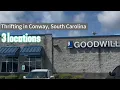 Thrift in Conway South Carolina with me