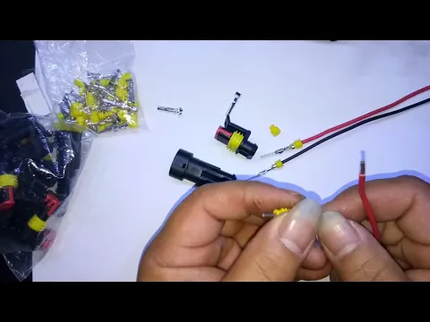 Download MP3 Weather pack (waterproof) Connectors Assembly without using special tools