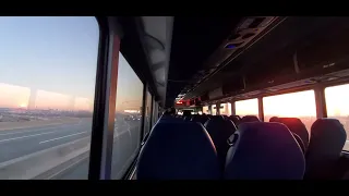 New Jersey Transit On board 2021 MCI D4500CT 21309 On the 165T to New York