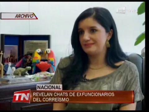 Revelan chats de ex funcionarios del correísmo