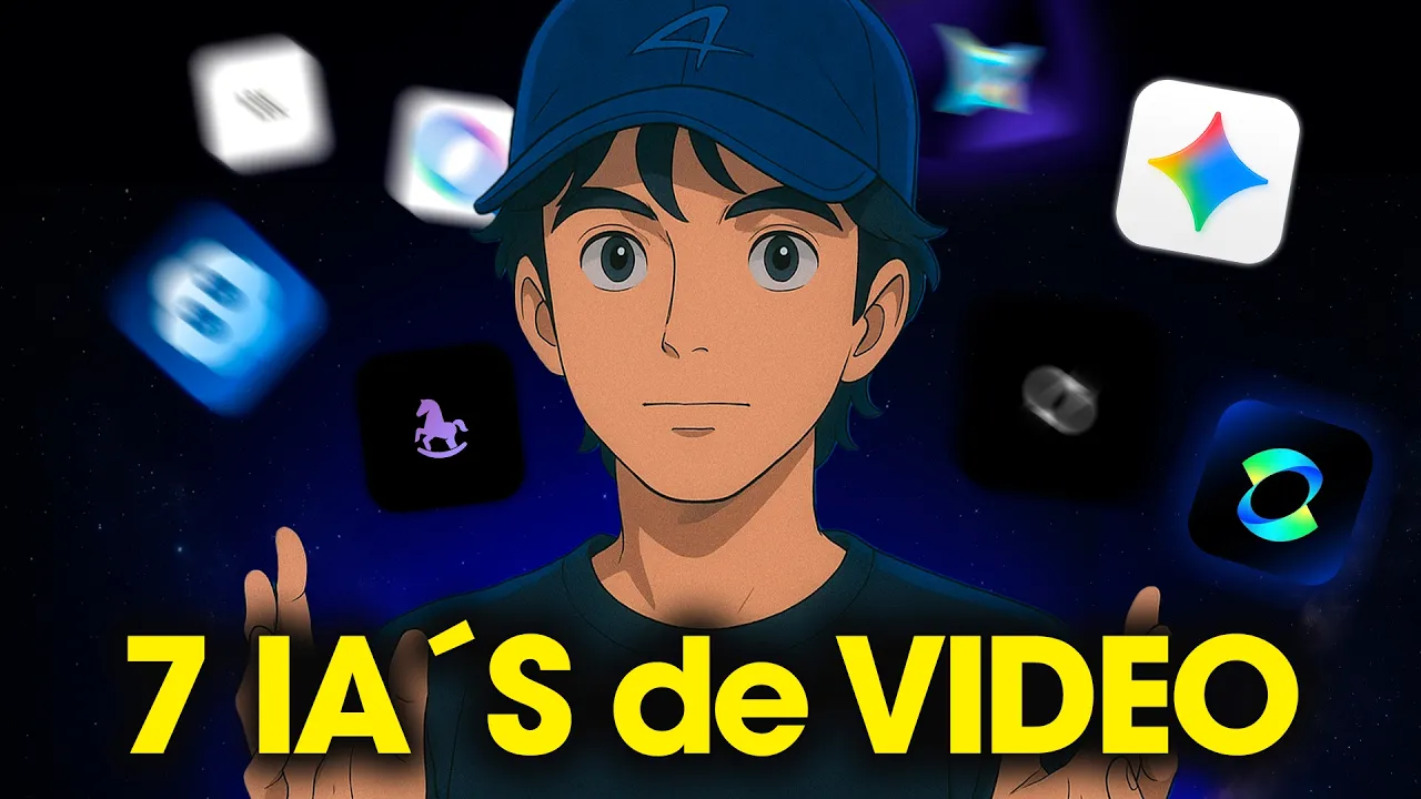 Las 7 MEJORES IA´S para Crear VIDEOS EN 2026 (GRATIS y de PAGO) ACTUALIZADO