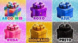 πβ ESCOLHA UM PRESENTE πβ COLORIDO, ROXO, AZUL, ROSA, DOURADO OU PRETO πβπβπ©΅βπ©·βπβπ€β