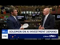 David Solomon Joins CNBC to Discuss 2Q Earnings the Deal-Making Environment and AI