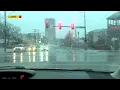 Early morning road conditions in Springfield