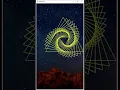 Python Turtle Graphics Starry Night