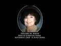 Dolores Wayne Mass of Christian Burial September 5 2020