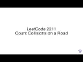 LeetCode 2211 Count Collisions on a Road