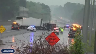 TRAFFIC ALERT Tractor trailer crash on I-75 at Pierce Ave