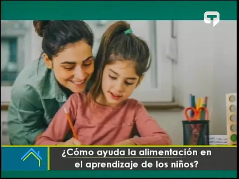 ¿Cómo ayuda la alimentación en el aprendizaje de los niños?