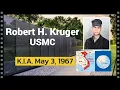 South Vietnam War Robert H Kruger USMC KIA South Vietnam May 3 1967 Clifton N J Obituary
