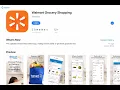 Walmart Grocery App