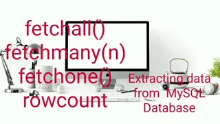 FETCHALL FETCHMANY FETCHONE ROWCOUNT INTERFACE PYTHON WITH MySQL