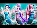 RUMI, MIRA \u0026 ZOEY Turn Into MERMAIDS!? KPop Demon Hunters Animation