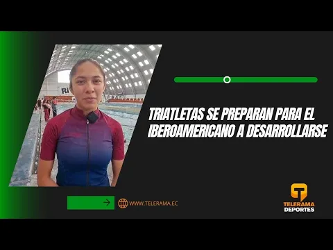 Triatletas se preparan para el Iberoamericano a desarrollarse