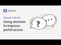 Dataedo Talks Using domains to improve portal access