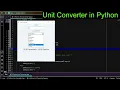 Build a Simple Unit Converter App in Python Tkinter Length Temperature Weight Conversions
