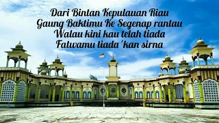 hang tuah cipt husni thamrin lirik 