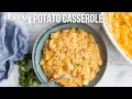 Cheesy Potato Casserole made with REAL potatoes The Recipe Rebel