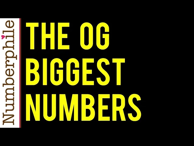 Video: The Original Biggest Numbers - Numberphile