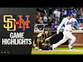 Padres vs Mets Game Highlights 25 MLB Highlights