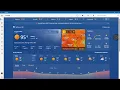 YouTube Recording Weather Hot Day Forecast for Maryland