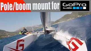 Boom or spi pole GoPro mount  The cheap one!