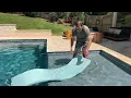Part 3 of 7 In-Pool Lounger Comparison Filling With Water Ledge Lounger Tenjam Shayz Kai