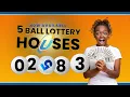 ULTRA GAMES 5 BALL LOTTERY HOUSES ULTRA GAMES