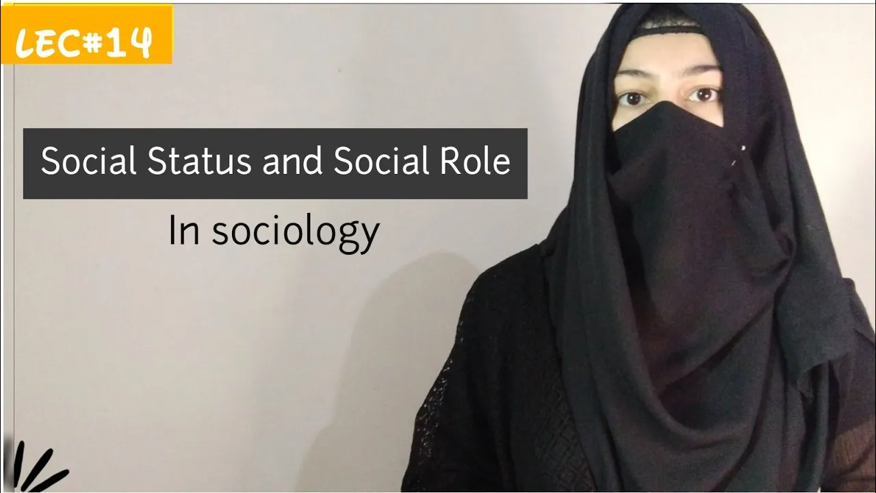 Social Status and social role in Sociology || Urdu Hindi Sociology Lectures