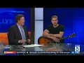 Chord Overstreet Plays "Hold On" Live on Set
