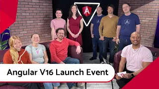 Angular v16 Release Live Event