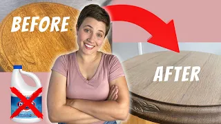 Download How to lighten wood WITHOUT bleach! | Quick furniture flip 👍 MP3