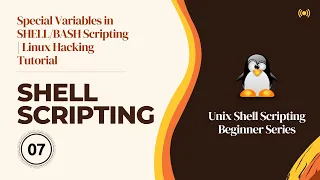 Special Variables in Scripting Linux Hacking Tutorial Linux Scripting