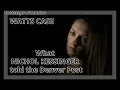 WATTS CASE - What NICHOL KESSINGER told the Denver Post