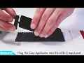 Samsung TPU screen protector Installation with Easy Applicator
