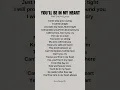 Download Lagu You'll Be In My Heart By NIKKI (Phill Collins Lyrics) #song #music #lyrics #musiclyrics #spotify