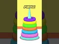 Download Lagu Learn Colors 🔴🟠🟡🟢🔵🟣 by Stacking the Rainbow Ring TOYS! #shorts #kastarisentra