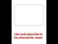 Drawing Youtube logo in Python using Turtle