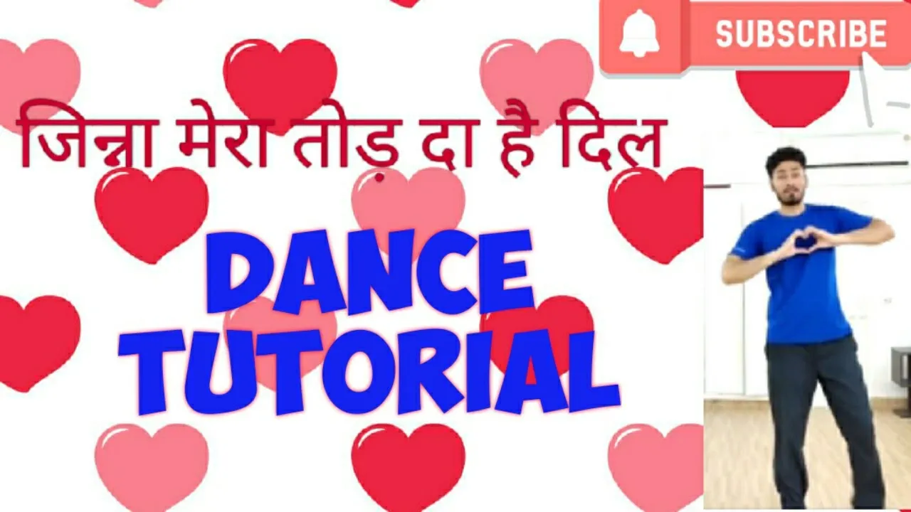 Sohnea Dance Tutorial l Jinna Mera Tod Da Ae Dil l Naina Nu Rawaunae l Dance Tutorial