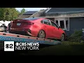 Car crashes into Levittown home