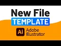 Saving Time in Adobe Illustrator Using Templates