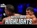 THE BUTCHER is victorious BRYAN BATTLE vs DALTON ROSTA - Fight Highlights PFL Charlotte