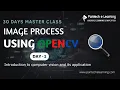 Day 1 Introduction to Computer Vision Applications 30 Days OpenCV Masterclass