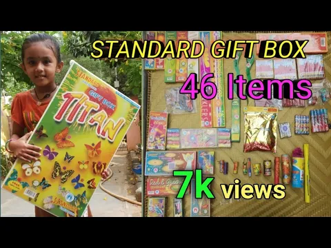 Download MP3 Standard titan crackers gift Boxes//standard fireworks gift box unboxing|| price