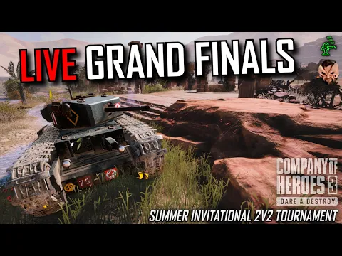 GRAND FINALS LIVE! | Summer Invitational CoH3 2v2 Tournament | Co-Caster Havoc