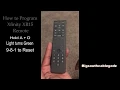 Reset Xfinity XR15 Remote