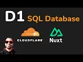 Cloadflare D1 database in Nuxt