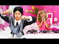 Download Lagu Diana's Mysterious Pink VS Black Challenge with Wednesday!